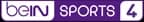 Logo de la chaîne beIN Sports 4